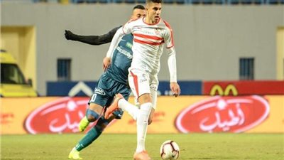 محمد عبد الغني ينتظم في التدريبات الجماعية مع الزمالك