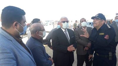 محافظ السويس يكشف تفاصيل إخماد حريق تانك البترول بعجرود