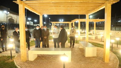 محافظ كفر الشيخ يتفقد أعمال تطوير مسار بيت العائلة المقدسة بسخا (صور) 