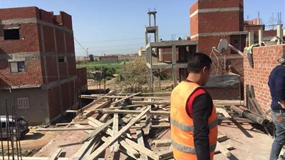 حملة ضد العقارات المخالفة شرقي الإسكندرية 