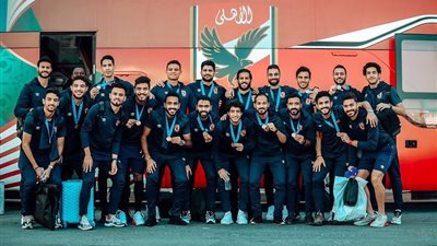 وصول بعثة الأهلي للقاهرة بعد تحقيق الميدالية البرونزية بمونديال الأندية