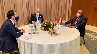 مصر وقبرص واليونان في بيان مشترك: حل الدولتين مطلب لا غنى عنه لإنهاء الصراع الفلسطيني الإسرائيلي