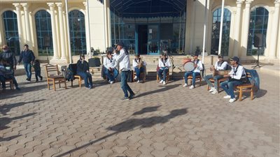 حفل على أنغام السمسمية لتنشيط السياحة بالمتحف الحربي في بور سعيد (صور وفيديو) 