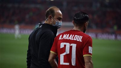 طبيب الأهلي يعلن غياب معلول أسبوعين