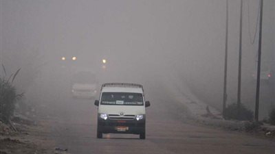 غلق طريق الإسكندرية الصحراوى بسبب الشبورة