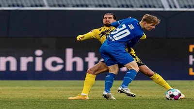 التعادل يحسم مواجهة بوروسيا دورتموند وهوفنهايم بالدوري الألماني 