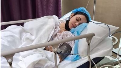 ديانا حداد تجري عملية جراحية بالمعدة (صورة)