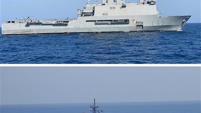 تعاون مشترك بين القوات البحرية المصرية والإسبانية فى نطاق الأسطول الجنوبى بالبحر الأحمر