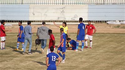 حكمة دولية تدير مباراة بالقسم الثالث