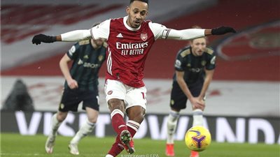 أوباميانج يحقق رقمًا قياسيًّا جديدًا مع أرسنال