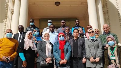 متحف المجوهرات الملكية بالإسكندرية يستقبل وفد الإعلاميين الأفارقة