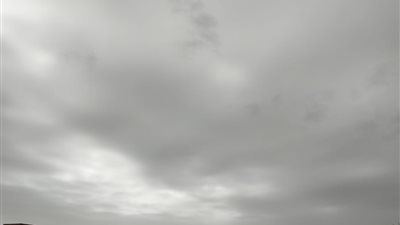 طقس بارد وعاصفة رعدية يضربان مدن وقرى الفيوم (صور) 