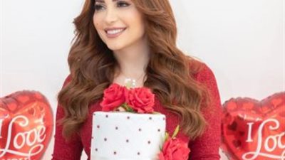 نسرين طافش تحتفل بعيد الحب بـ