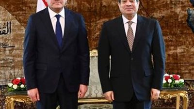 السيسي: ندعم الشعب الليبي لاستكمال آليات إدارة بلاده (صورة)