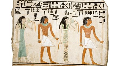 لوحة نيت بتاح توضح حقيقة الألوان في مصر القديمة 