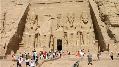 الاثنين المقبل تعامد الشمس على قدس الأقداس بمعبد أبو سمبل