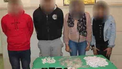 أكمنة مخصصة تسقط تشكيلين عصابيين تاجرا في المواد المخدرة والأسلحة النارية بالجيزة (صور)