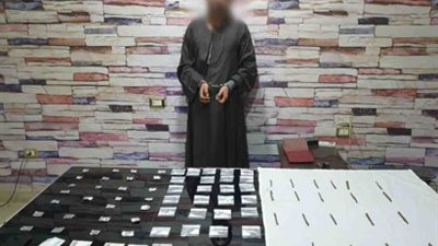 القبض على عاطل بحوزته كمية من مخدر 