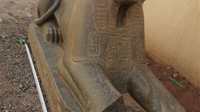مصادر: نقل تمثال شبيه أبو الهول إلى متحف آثار الإسماعيلية القومي