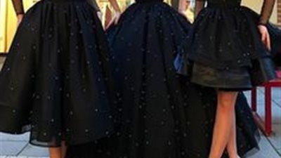 لعاشقات اللون الأسود.. فساتين سواريه 2021 (صور)