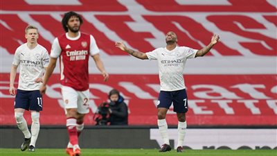 بهدفه في أرسنال.. سترلينج يحقق رقمًا مميزًا مع مانشستر سيتي