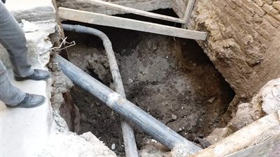 تفاصيل حدوث هبوط أرضي مفاجئ بمنزل في منطقة المجاهدين بأسيوط