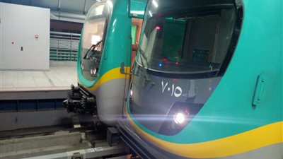 تشغيل القطار الكوري بالخط الثالث لمترو الأنفاق ضمن ساعات التشغيل الرسمية (خاص)