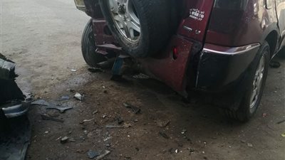 الحصيلة الأولى.. 4 مصابين في حادث مروع بمدينة الباجور بالمنوفية (صور)