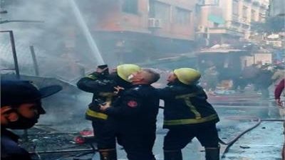 مصرع وإصابة 3 أشخاص في حريق بالمعهد الفني الصناعي بالمحلة