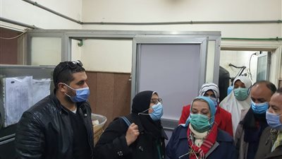 صحة الغربية: لجنة لمعاينة الهبوط الأرضي بوحدة الغسيل الكلوي بمستشفى السنطة المركزي