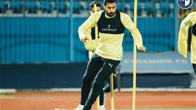 بيراميدز يخوض مرانه الأخير قبل مواجهة الجونة (صور)