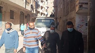 بسبب الكمامة.. تحرير 14 محضرًا و12 مخالفة إشغال في المنيا (صور)