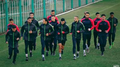 المقاولون العرب يواصل تدريباته استعدادًا لمصر المقاصة