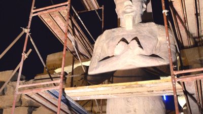 وزير الآثار يكشف حقيقة الانتهاء من ترميم تمثالين لرمسيس الثاني بمعبد الأقصر