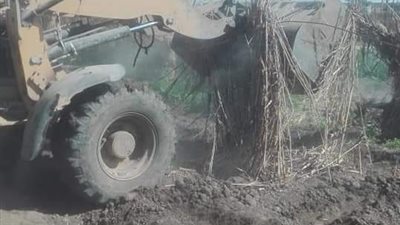 إزالة 7 حالات تعدٍّ على الأراضي الزراعية بالفيوم وسط إجراءات أمنية (صور)