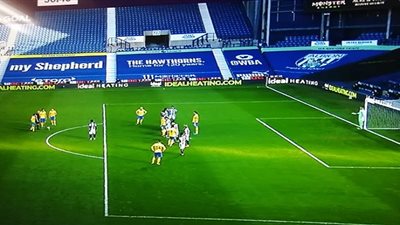 حساب الدوري الإنجليزي يكشف سبب إلغاء هدف دانك أمام وست بروميتش