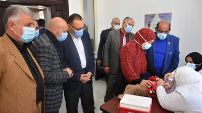 بالبلالين.. انطلاق الحملة القومية للتطعيم ضد شلل الأطفال في الشرقية (صور)
