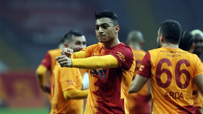 أول تعليق من مصطفى محمد بعد تسجيل هدفين أمام إيرزوروم سبور (صورة)