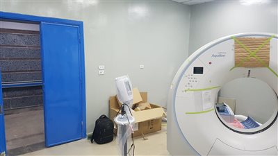 بـ4 ملايين جنيه.. تشغيل جهاز الأشعة المقطعية بمستشفى صدر المحلة 