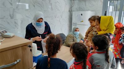 في اليوم الثاني: حملة تطعيم شلل الأطفال تجوب قرى الإسماعيلية 