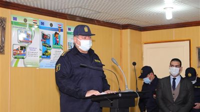 محافظ سوهاج ومدير الأمن يشهدان فعاليات الاحتفال باليوم العالمي للحماية المدنية