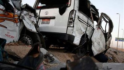 إصابة 5 أطفال في انقلاب سيارة ربع نقل أثناء عودتهم من العمل بالعاشر من رمضان