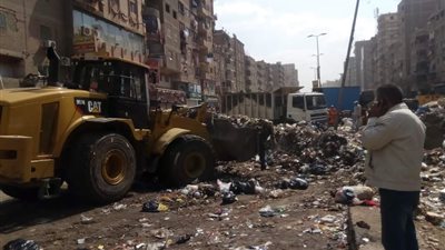 منعًا لتفشي الأمراض.. رفع 128 طن قمامة بالقليوبية (صور) 
