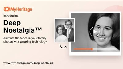 تقنية Deep Nostalgia تعيد إحياء الصور القديمة باسخدام الذكاء الاصطناعي