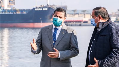 ميناء دمياط: ارتفاع رصيد صومعة الحبوب والغلال للقطاع العام إلى 115 ألف طن