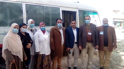 قافلة شاملة بقرية كفر الواق في البحيرة ضمن مبادرة 