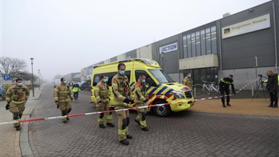 الشرطة الهولندية: انفجار مركز اختبار كورونا ييدو أنه 