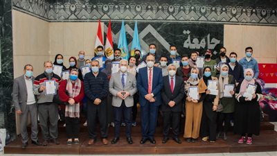 ‏جامعة طنطا تكرم ذوي الهمم: 