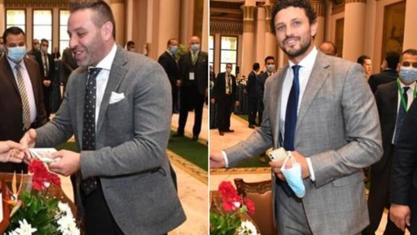 حازم إمام وحسام غالي