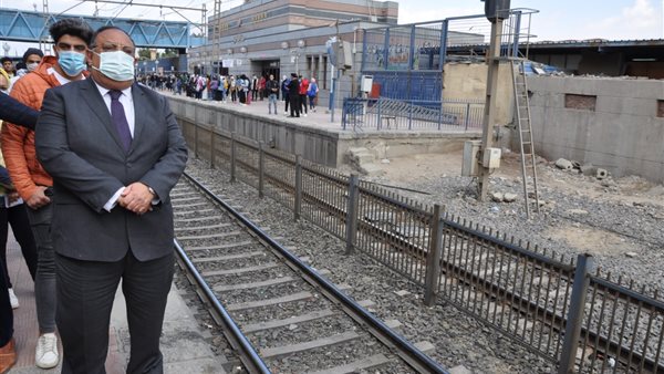 جولة رئيس جامعة حلوان